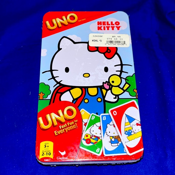 Loungefly Games Hello Kitty Card Game Tin Nwt Poshmark